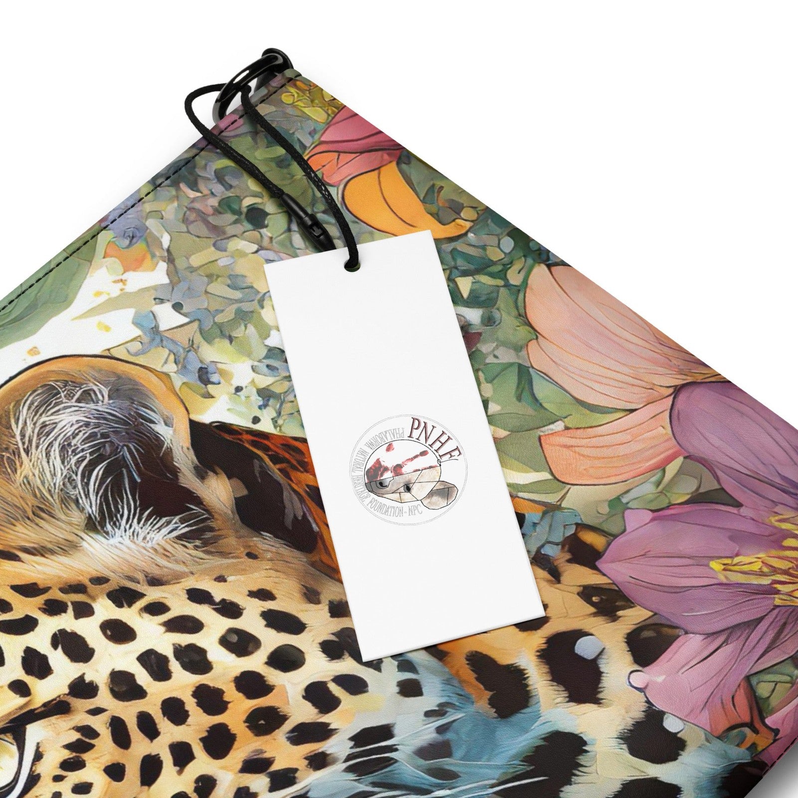 PNHF Vibrant Leopard Crossbody Bag