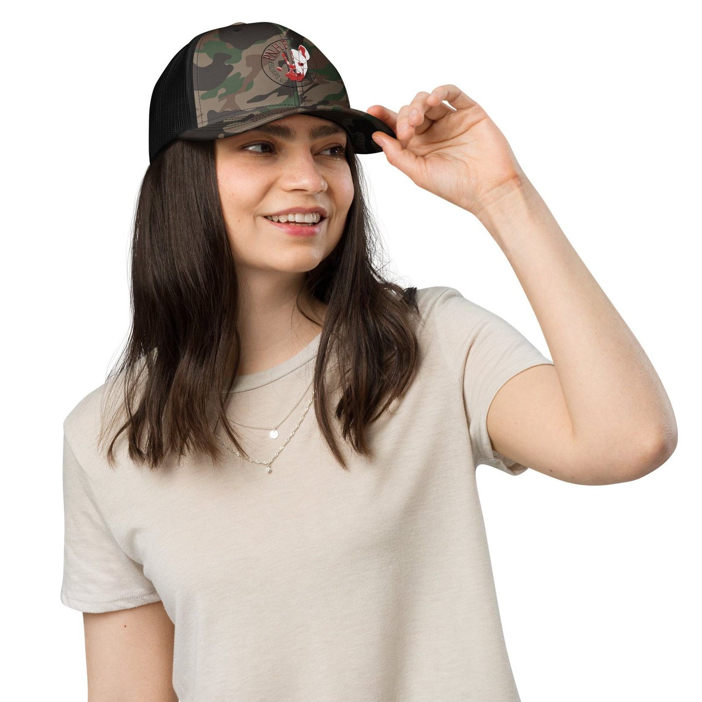 PNHF Camo Trucker Hat