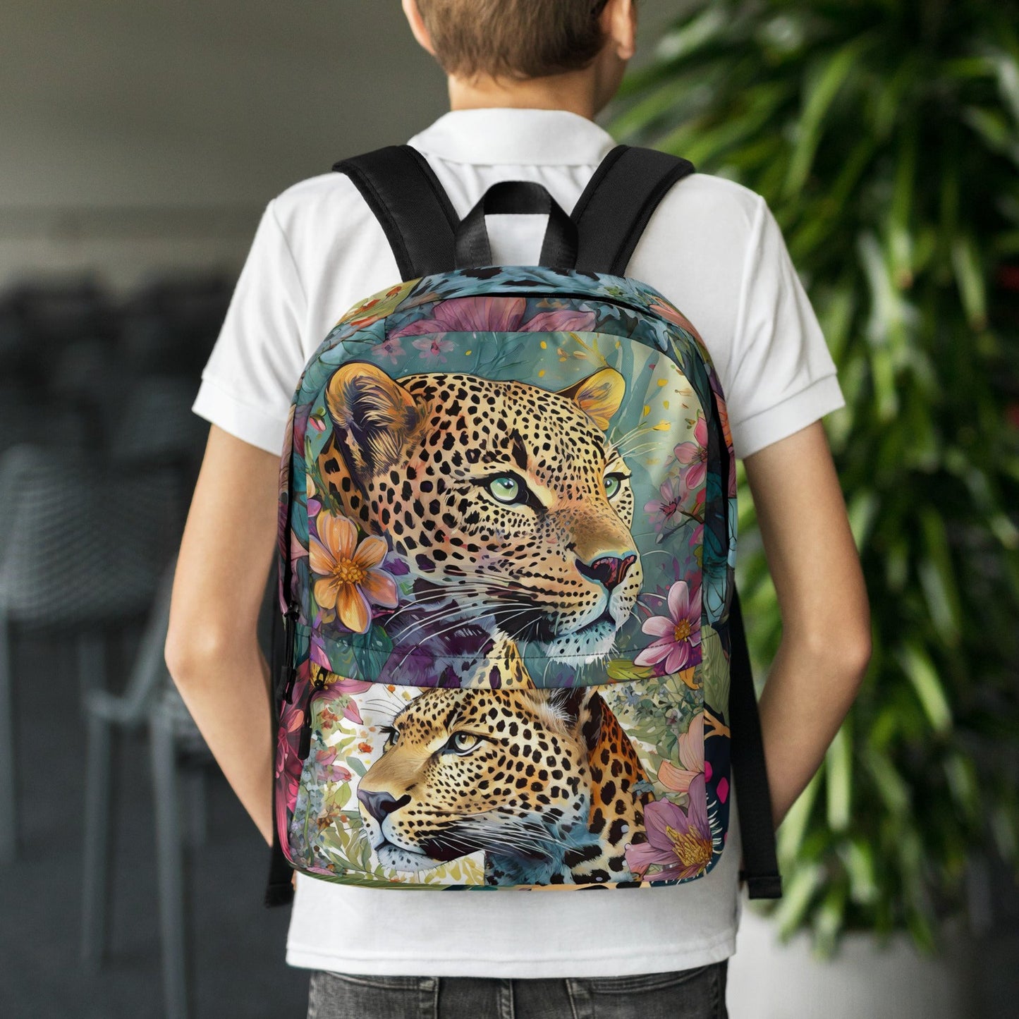 PNHF Vibrant Leopard Backpack