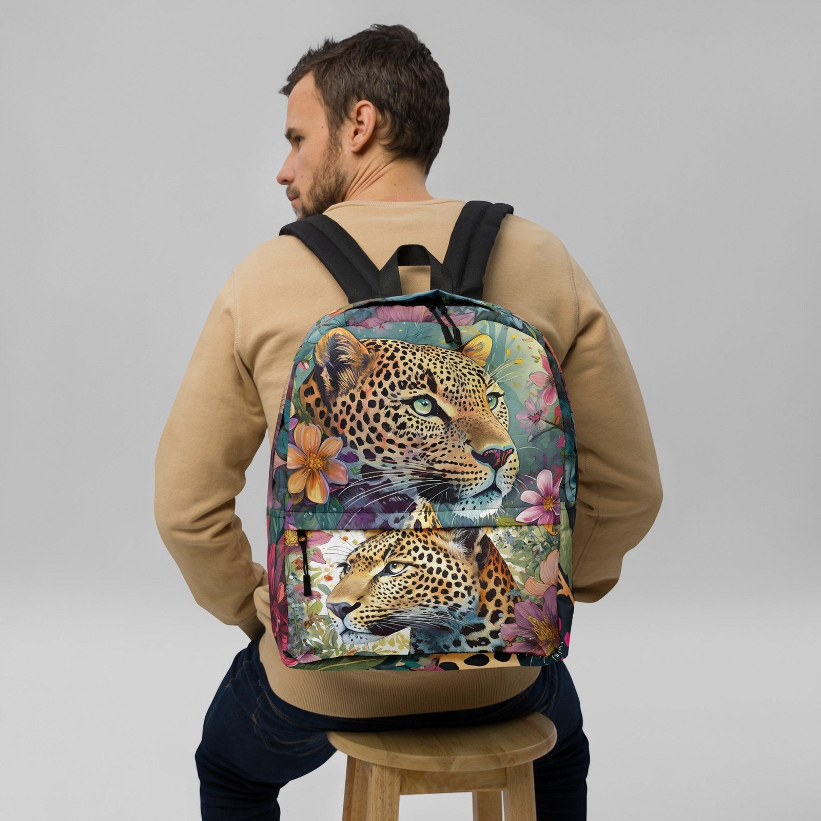 PNHF Vibrant Leopard Backpack