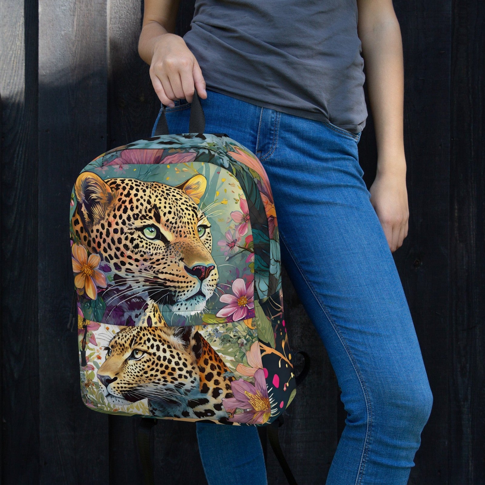 PNHF Vibrant Leopard Backpack