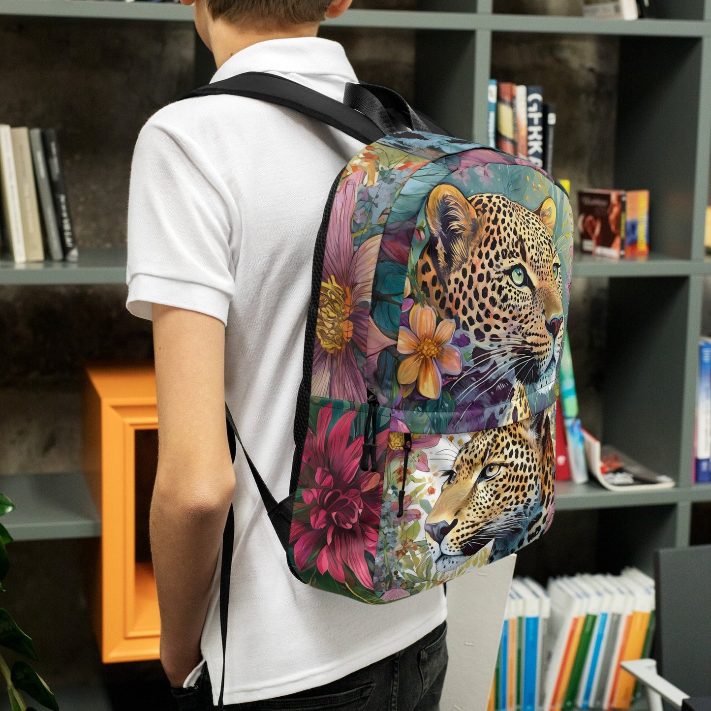 PNHF Vibrant Leopard Backpack