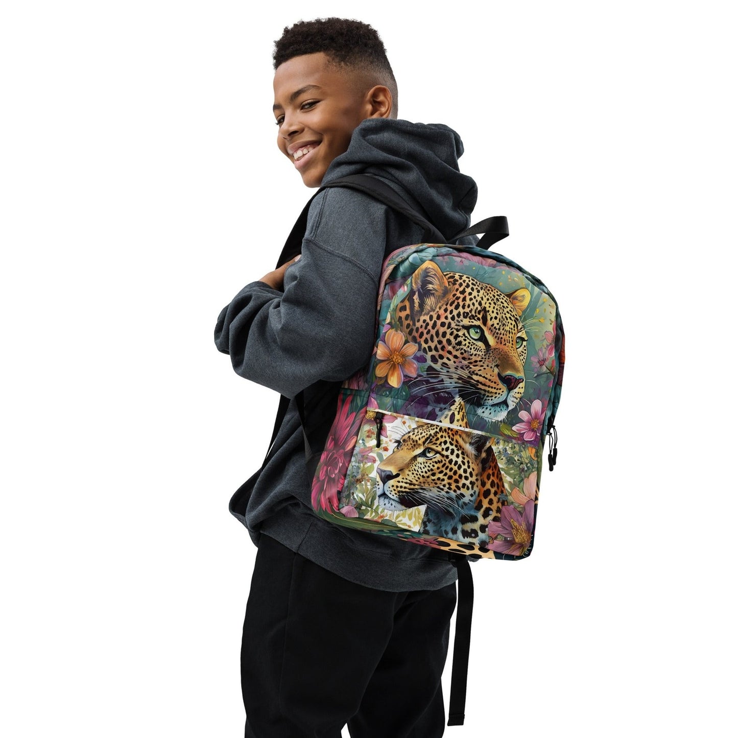 PNHF Vibrant Leopard Backpack