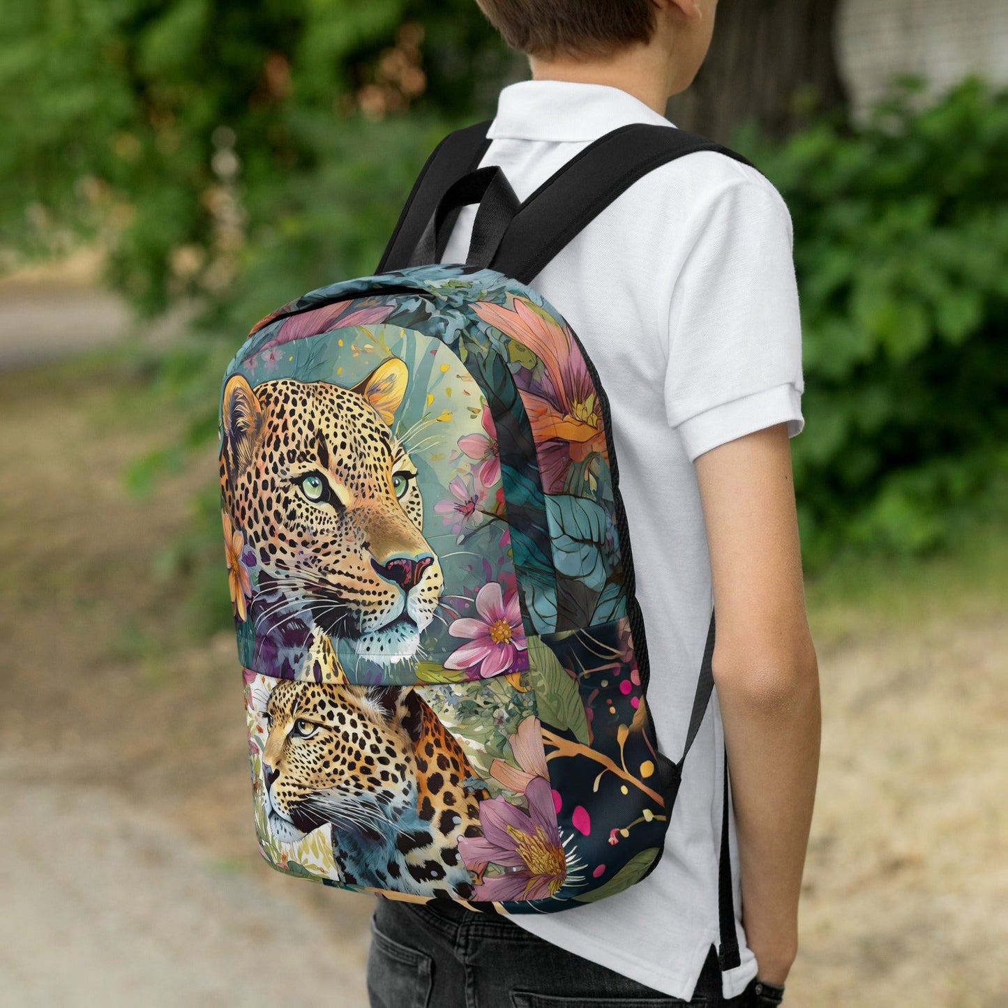 PNHF Vibrant Leopard Backpack